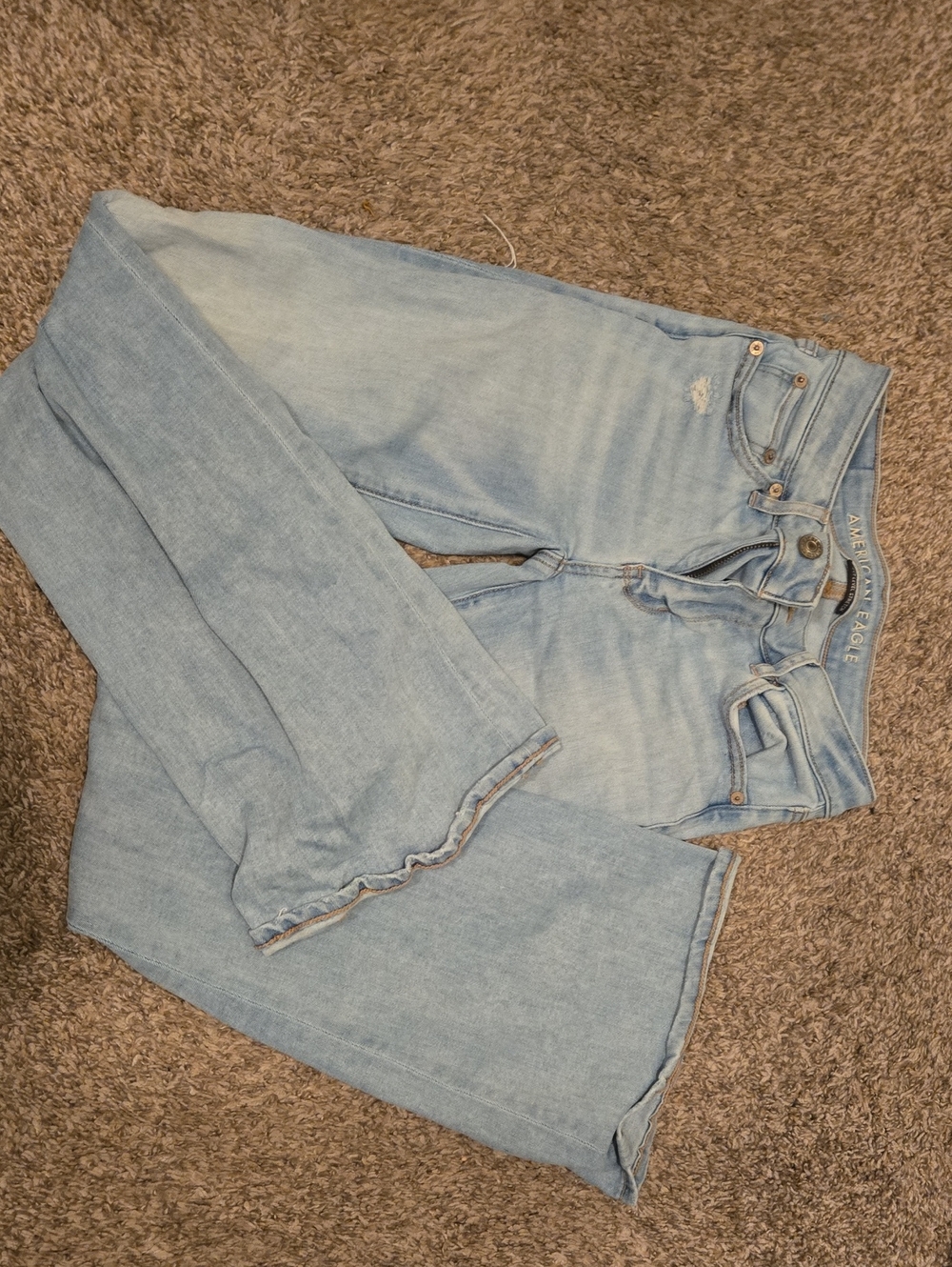 American Eagle Outfitters Light Blue Flare Jeans